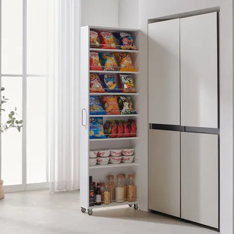 틸로 냉장고 옆 틈새 높은 수납장 160  착불