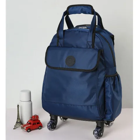 캐리어 책가방 패션 여행 외출 바퀴 베낭 네이비 가방 여행용캐리어 캐리어가방