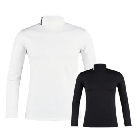 남성 골프 웨어 의류 넥포인트 반목 쿨 이너웨어