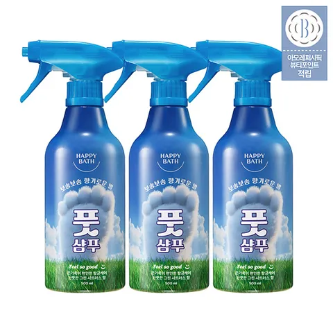 필쏘굿 풋샴푸 500ml 3입