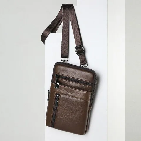 소가죽 미니크로스백 B13 허리벨트가능 보조가방 미니크로스백 바디크로스백