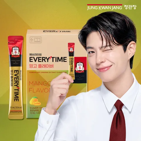 정관장 에브리타임 망고 플레이버 10ml x 20포/1박스
