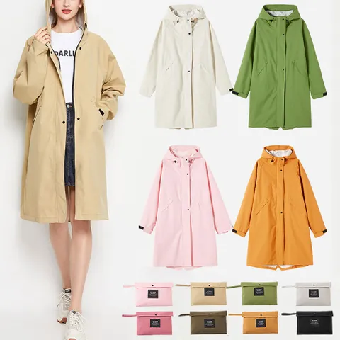 골프]여성 골프 우비 윈드브레이커패션 데일리 비옷 레인코트 KOSLRC05