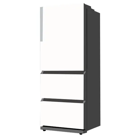 비스포크 김치플러스 3도어 328L 스탠드형김치냉장고 RQ33DG71J2EW