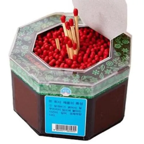 ksr (SM)성냥-600개비 캔들선물 광고성냥 성냥스틱 성냥갑 성냥 성냥용품 성냥개비 성냥스틱