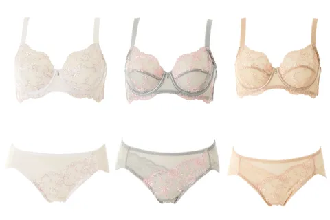SALUTE 플로럴 엔젤망 홑겹브라 레이스팬티세트 B컵 DBR0460BDPT0460S 428519