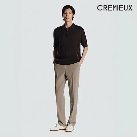 26SS 링클프리 라이크라 밴딩 슬랙스