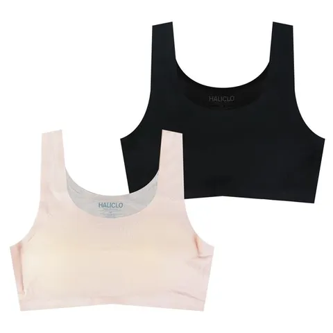 [하프클럽/냉감 인견 심리스 브라 오가닉 노와이어 브래지어