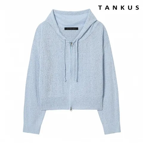 정상가:79,000원 ㅣ 후드 니트 투웨이 집업 가디건 (TX3CD001L0)