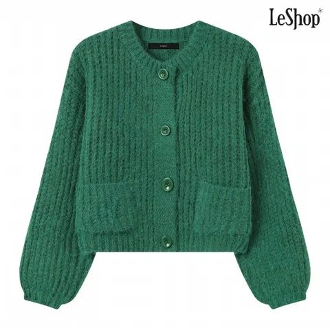 정상가:89,000원 ㅣ 크롭 포켓 하찌 니트 가디건 (DP4CK019A)