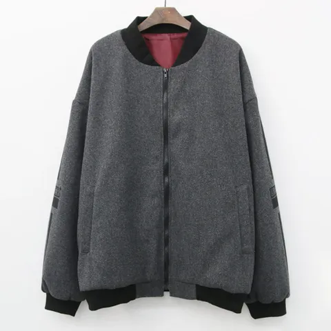 아이우먼 유니크아이즈항공점퍼 POE985M210 빅사이즈