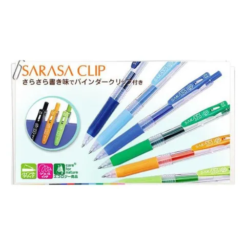 (제브라) 사라사클립 0.3/0.4/0.5/0.7/1.0 (색상선택) 자재