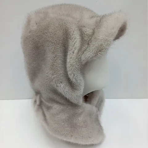 밍크 페이크 퍼 바라클라바 넥워머 머플러