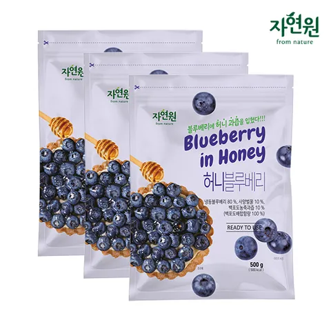 허니블루베리 500g x 3팩