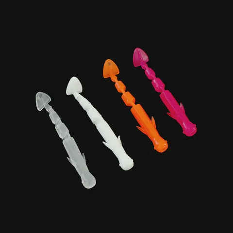 [하프클럽] 갈치 전용 축광 웨이브 쉐드웜 2.5인치 2.8인치 갈치웜