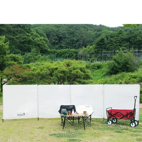 칼루스 5면 윈드스크린 바람막이 가림막 사생활보호 사이드월 프론트월 타프사이드월440