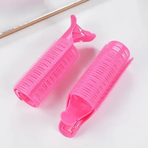 셀프 헤어롤 그루프 구르뽕 집게 2개입 M10669 미용재료 앞머리구르프 앞머리롤 헤어셋팅기