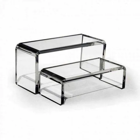 알티피아 L2 상품진열대 상품받침대 선반 DP 진열대 투명 아크 상품받침대 상품진열대 전시대