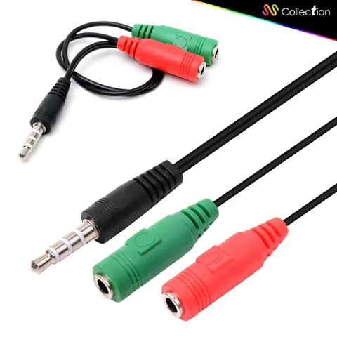 컬렉션 3극(2F) 4극(M) Y 오디오 케이블 (M-F2) 일반형 (SS-AUXL01) 오디오케이블 영상케이블