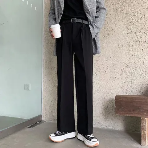 남성일자 슬랙스바지 남자일자 편한바지 여행용옷