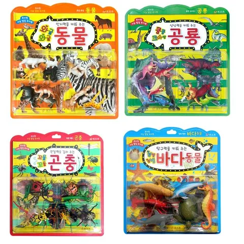 토이북 동물 세트  전4종