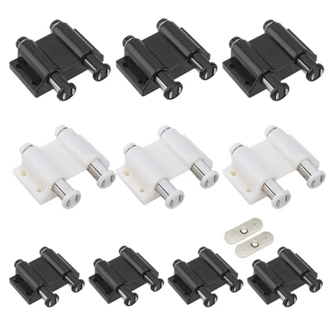 더블 자석 원터치 도어캐치 원형 빠찌링 스무버 10개 자석짜삐링 원터치빠찌링 도어캐치