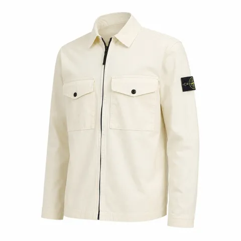 1200128 Organic Stretch Cotton Satin Overshirt (K1S15 1200128 S0012 V0093) (스트레치 코튼 새틴 오버셔츠)
