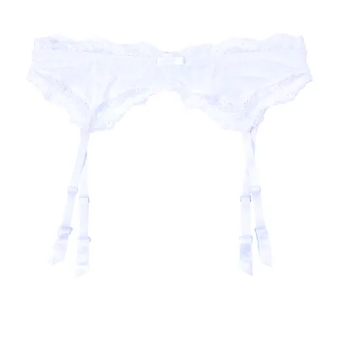 스프링 웨딩 화이트 가터 SCWPZ308