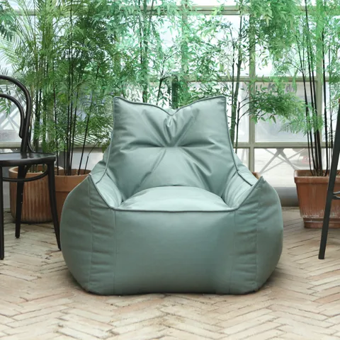 초대형 사하라 BR803 비건레더 빈백소파 1인쇼파