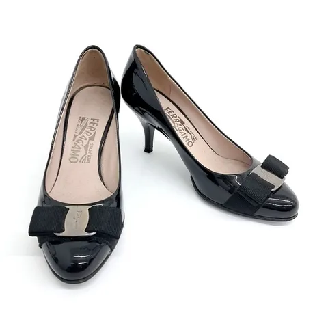 [구구스]중고명품 페레가모 페이던트 까를라 구두 ~215 (NO 10199712)