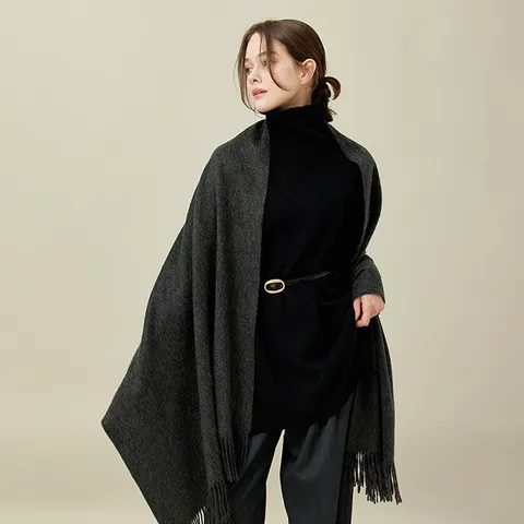 PREZZO 캐시미어 100% 숄 머플러 LARGO EDITION