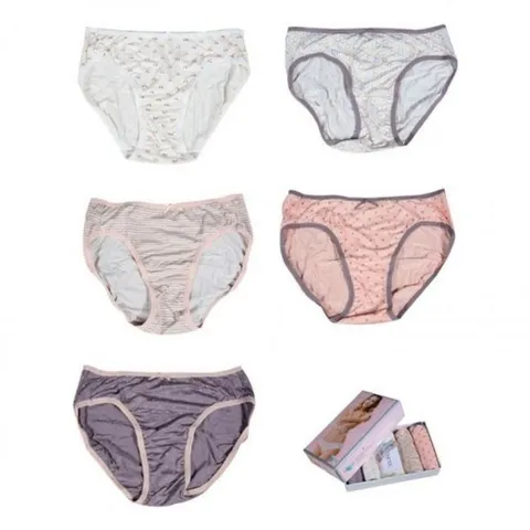 부드러운 사계절 데일리 여성속옷 실루엣이예쁜 5매입 여성속옷 실루엣이예쁜