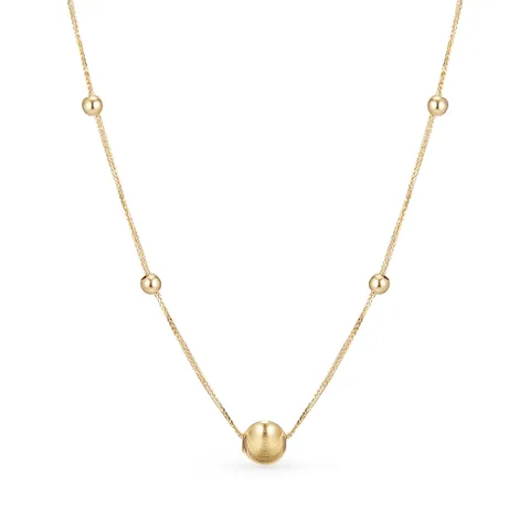 18K 콩콩이 볼 목걸이