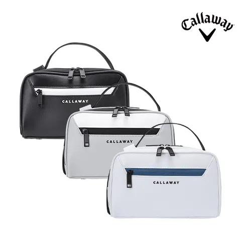 웨이브 남성용 골프 파우치