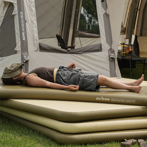 베이직라인 에어로네스트 경량 에어매트 10cm 캠핑매트