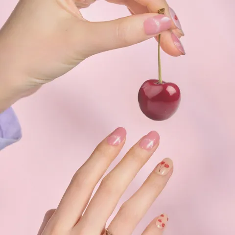 체리마그넷 붙이는 셀프 젤 네일