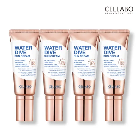 워터 다이브 선크림 60g 시즌2 4개 (SPF50+) 사용기한 26년 12월