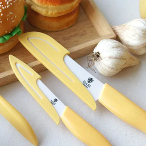 식도 채칼이 포함된 마시피렌체 세라믹 칼 3종세트