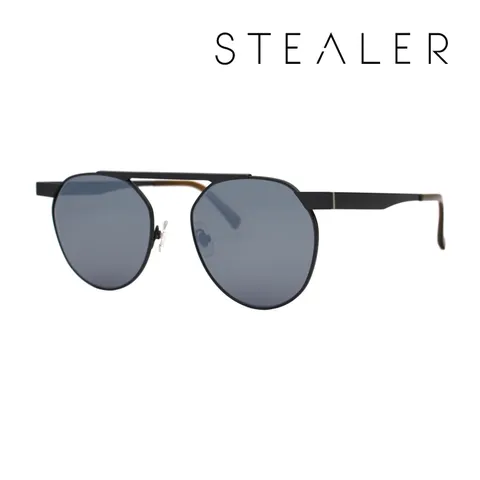 STL HORIZON763 07 호라이즌 라운드 콤비 스틸 보잉 경량성 미러 선글라스