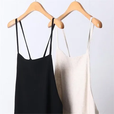 [하프클럽/시드마켓]린넨 스트링 와이드 점프수트 204D668S 빅사이즈 여성