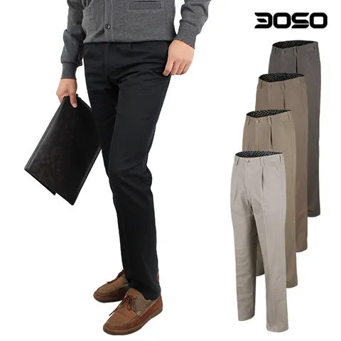 골프웨어 남성 봄/여름 빅사이즈면바지/골프면바지