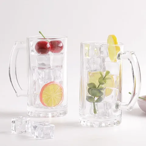 맥주컵 손잡이 맥주잔 맥주전용잔 생맥주잔 480ml 2p