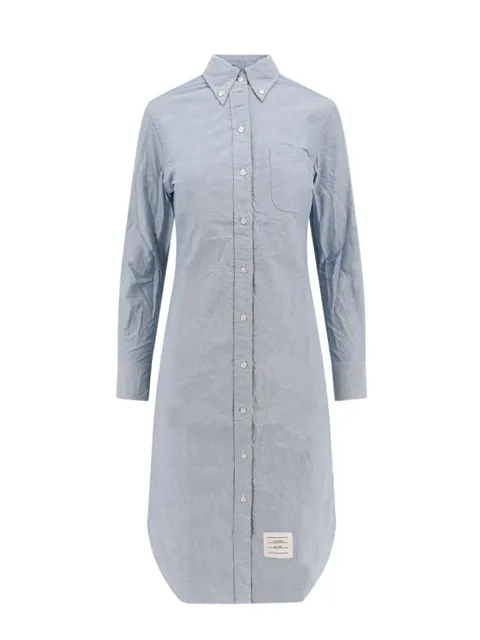 25SS  미디 원피스 FDS001EF0313480 LIGHT BLUE DOM