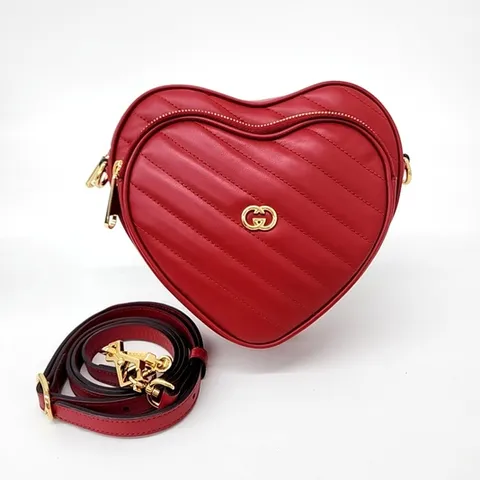 [구구스]중고명품  인터로킹 G 미니 하트 숄더백 (751628) (NO 10317608)