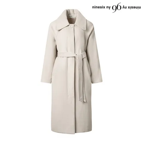 정상가:329,000원｜스트랩 버튼업 포켓 백 트임 울 롱 맥코트 (NO4JH008L0)