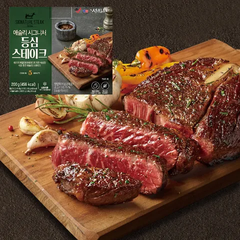 시그니처 스테이크 4팩세트(살치2+등심2)