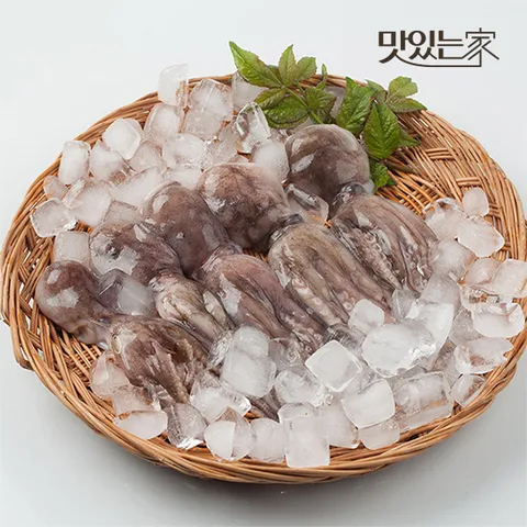 25년조업 국내산 쭈꾸미 1kg 8-14미내외 (급냉)