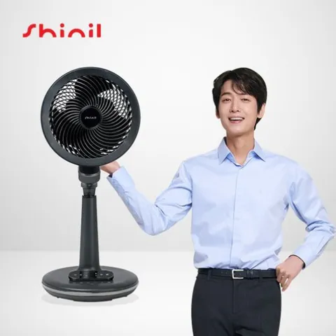 [1+1]신일 BLDC 에어서큘레이터 혼합 구성 블랙/화이트 SIF-DB3