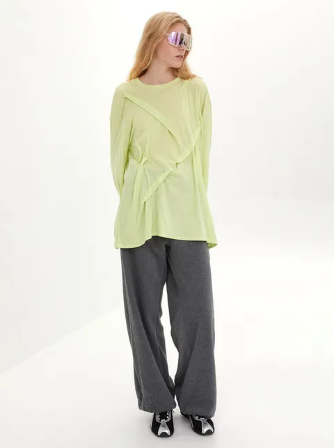 Wide Fleece Pants_Charcoal (1차 리오더)