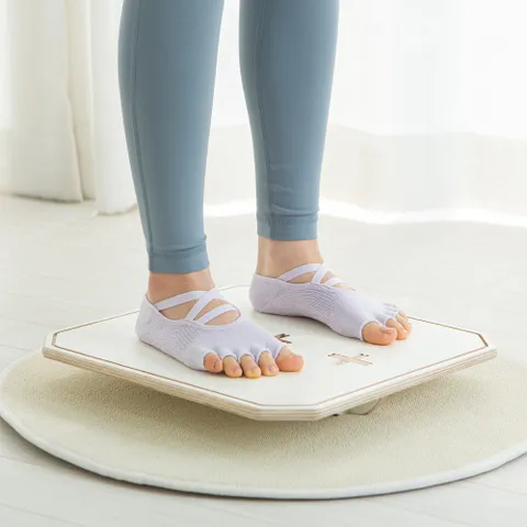 밸런스보드 코어 근육 운동 균형 원목 홈트 필라테스 기구 정사각형 GO23021W